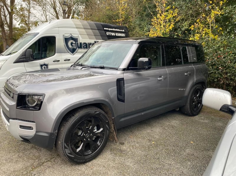 Land Rover with Guardian Tints window tinting