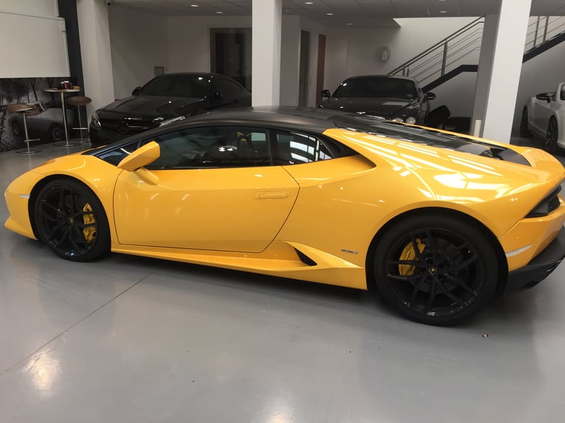 Lamborghini Huracan with Guardian Tints window tinting