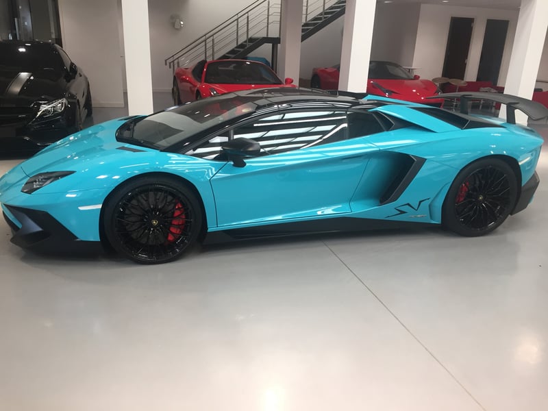 Lamborghini with Guardian Tints window tinting