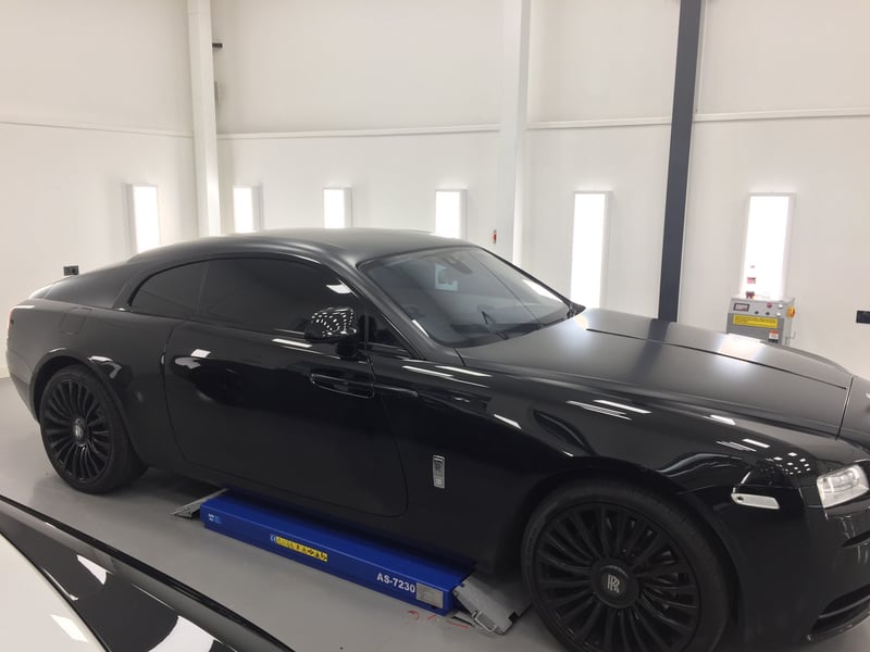 Rolls-Royce Wraith with Guardian Tints window tinting